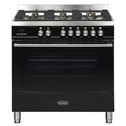 Britannia RC-9SG-DE Delphi Dual Fuel Range Cooker Black